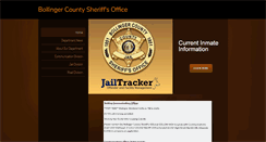 Desktop Screenshot of bollingercountysheriffsoffice.com